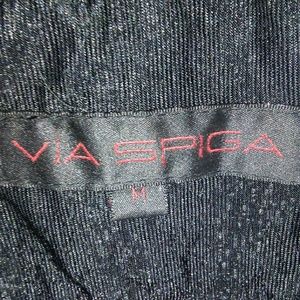 Down feather via spiga brand coat